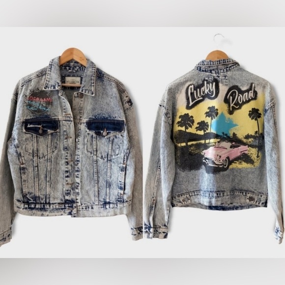 Ashley-Vintage Charm Jackets & Blazers - Ashley-Vintage Charm Denim Jacket